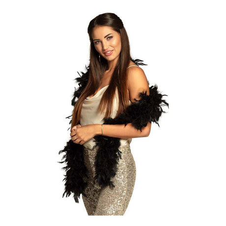 Boland Boa schwarz 180cm
