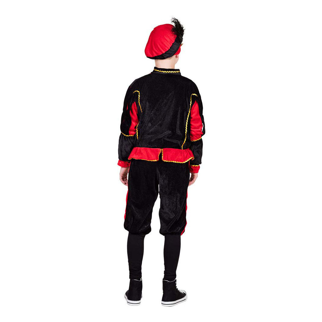Boland kinderkostuum piet rood - 4-6 jaar