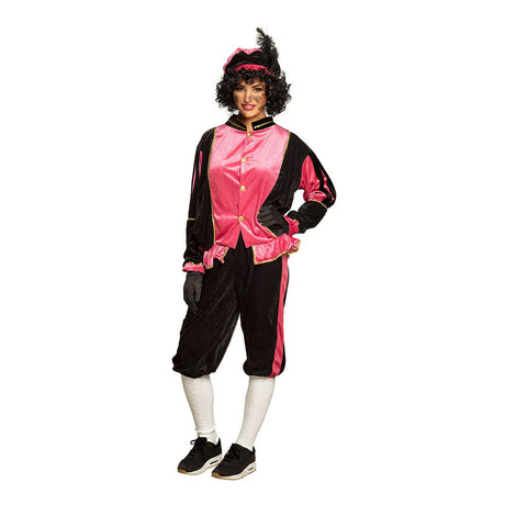 Boland volwassenenkostuum piet roze - l