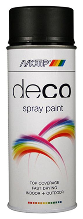 Motip 1051832 - sp. matt ral 9005 tiefschwarz Spraydose 400 ml | 1 Stk