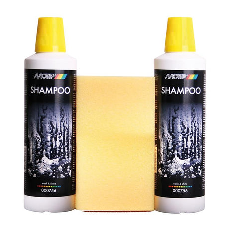 Motip 1051510 - Shampoo Wash and Shine Flasche 2x 500ml | 1 Stk