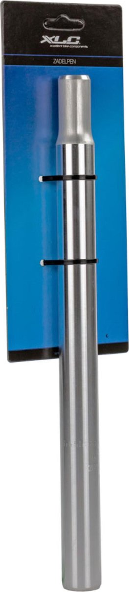 XLC Candle Sattelstütze – 27,2 x 350 mm – ungefedert – Aluminium – Silber