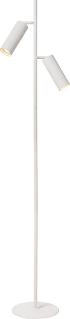 Lucide clubs - vloerlamp - 2xgu10 (mr16) - wit