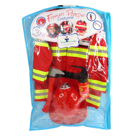 Tolles Feuerwehr-Kostümset für 3–4 Jahre