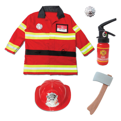 Tolles Feuerwehr-Kostümset für 3–4 Jahre