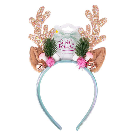 Tolles Rudolph-Stirnband für Prätendenten – Pink-Mint
