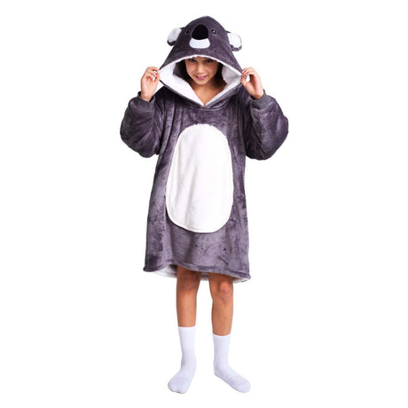 Noxxiez kuscheliger Hoodie mittlerer Pullover Koala, Kinder bis 160cm