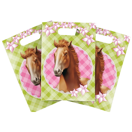 Haza Weißbart-Pferd-Spenderbeutel, 6 Stück.