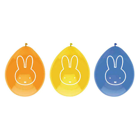 Haza Whitebeard Luftballons Miffy, 6 Stk.