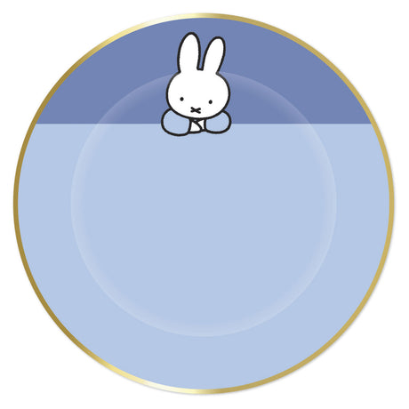 Haza weiße Bartplatten Miffy blau, 8 Stk.
