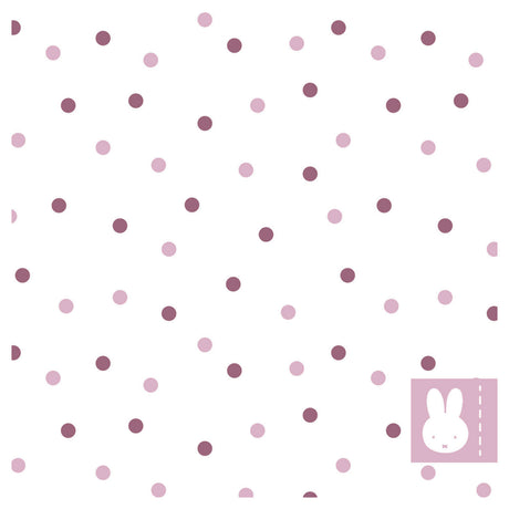 Haza weiße Bartservietten Miffy Pink, 20 Stk.