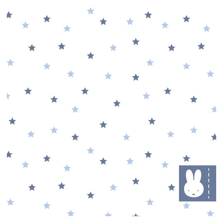 Haza weiße Bartservietten Miffy blau, 20 Stk.