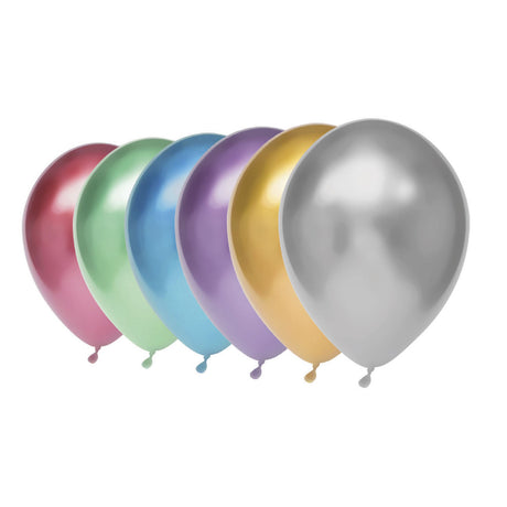Haza Whitebeard Luftballons metallic, 6 Stk.