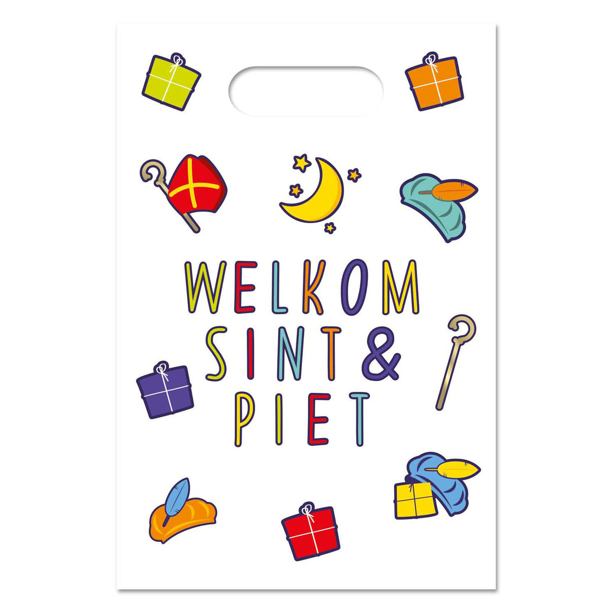 Haza weiße Bartspenderbeutel „Welcome Saint Pete“, 6 Stk