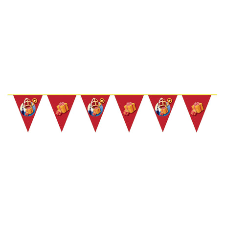 Haza Whitebeard-Flaggenlinie Sinterklaas, 10 Meter