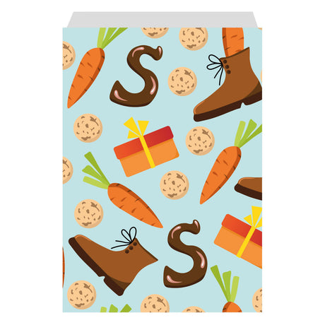 Haza witbaard cadeauzakjes sinterklaas kapoentje 21x30cm - 200st.