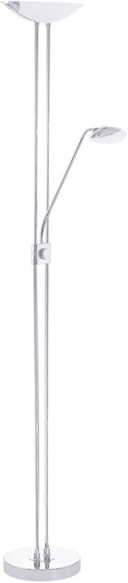 Eglo baya led vloerlamp - 180 cm - grijs wit