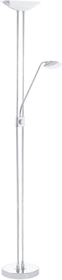 Eglo baya led vloerlamp - 180 cm - grijs wit