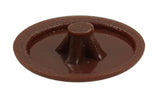 Rotadrill 1039838 - afdekkapje pzd 2 bruin (40) | 6 stuks