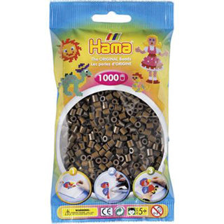 Hama -Eisenperlen Schokoladenbraun 1000 Stücke