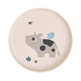 Done by Deer Kinderteller Small Farm Beige