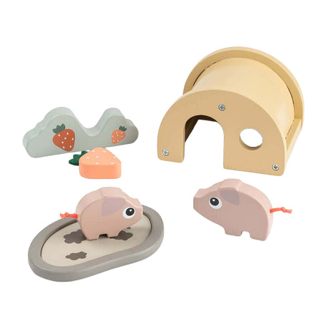 Done by Deer Tiny Farm Holzspielset Pigee