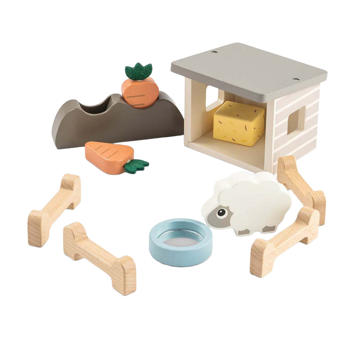 Done by Deer Tiny Farm Holzspielset Sheepy