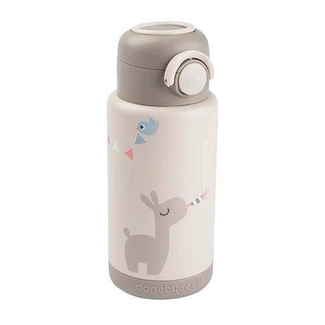 Done by Deer isolierte Trinkflasche Celebration – Beige