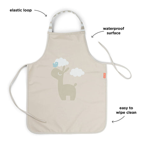Done by deer waterdicht kinderschort lalee - zand