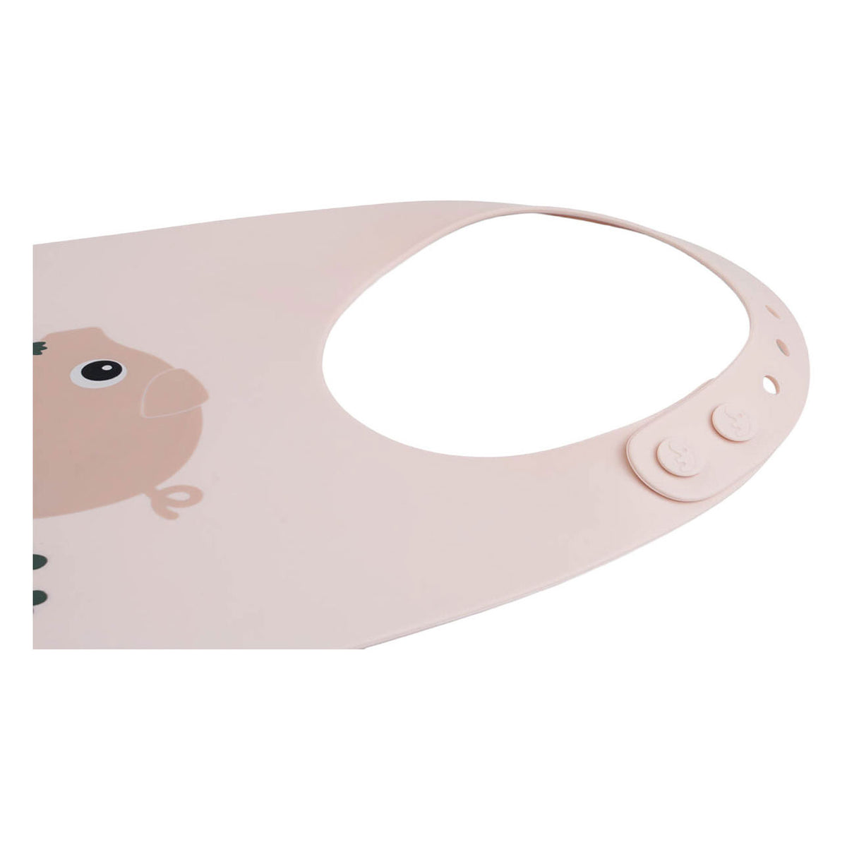 Done by deer siliconen slabbetje pigee - roze