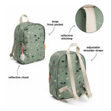 Done by deer kinder rugzak tiny trails groen - 7,5 l