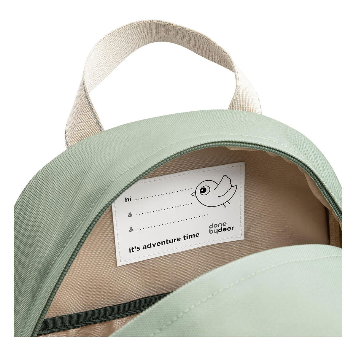 Done by deer junior rugzak tiny trails groen - 13 l