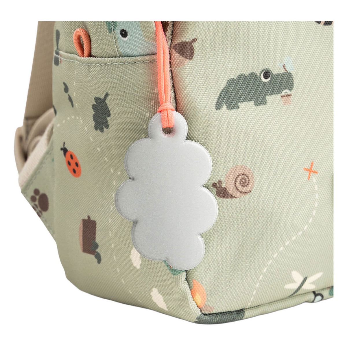Done by deer kleine rugzak tiny trails groen - 4 l