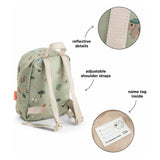 Done by deer kleine rugzak tiny trails groen - 4 l
