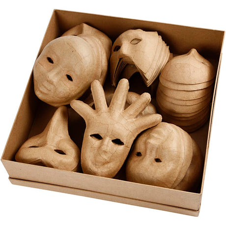 Kreativunternehmen https: www.cchobby.nl masks-h-12-21-cm-60-piece-1-box