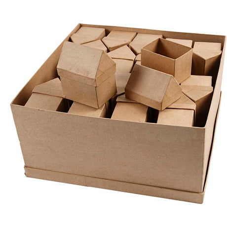Creativ Company Storage Boxes House Paper Maché, 40..