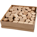 Creativ Company Miniboxen, H: 3 cm, T 4-6 cm, 144 Stück 1 Box