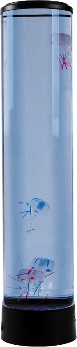 I-total - XL Quallenlampe Qualle - extra groß H 70 cm - mit Farbwechsel-Fernbedienung