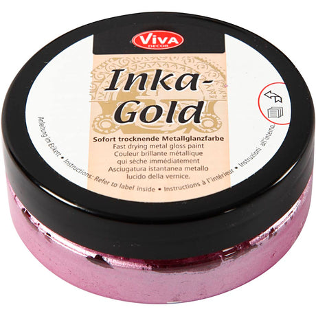 Kreativfirma Inka -gold Glosswax - Magenta, 50 ml