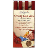 Creativ Company Wachs für Waschpistole, L: 10 cm, D 8 mm, rot, 6 Stück 1 Box