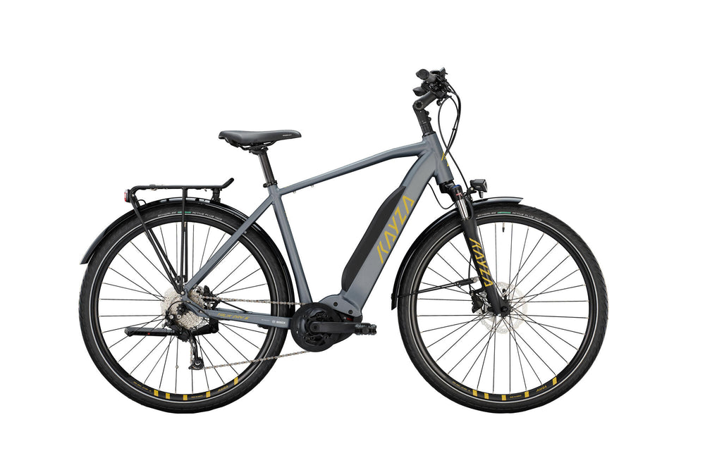 Kayza Elektro-Trekkingrad Talik Dry 6 Mod. 22 E-Bike Talik Dry 6 28 48 Diam.9sp Graugold