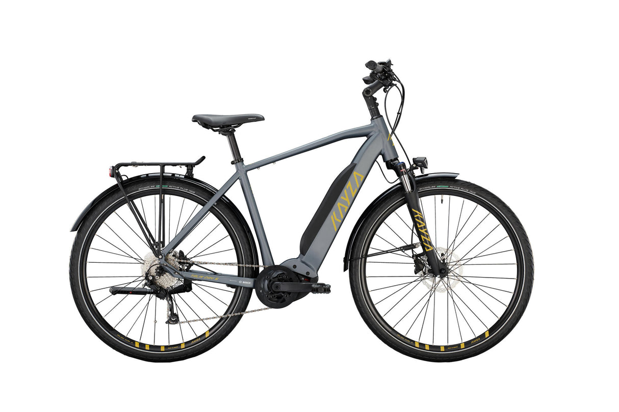 Kayza Elektro-Trekkingrad Talik Dry 6 Mod. 22 E-Bike Talik Dry 6 28 48 Diam.9sp Graugold