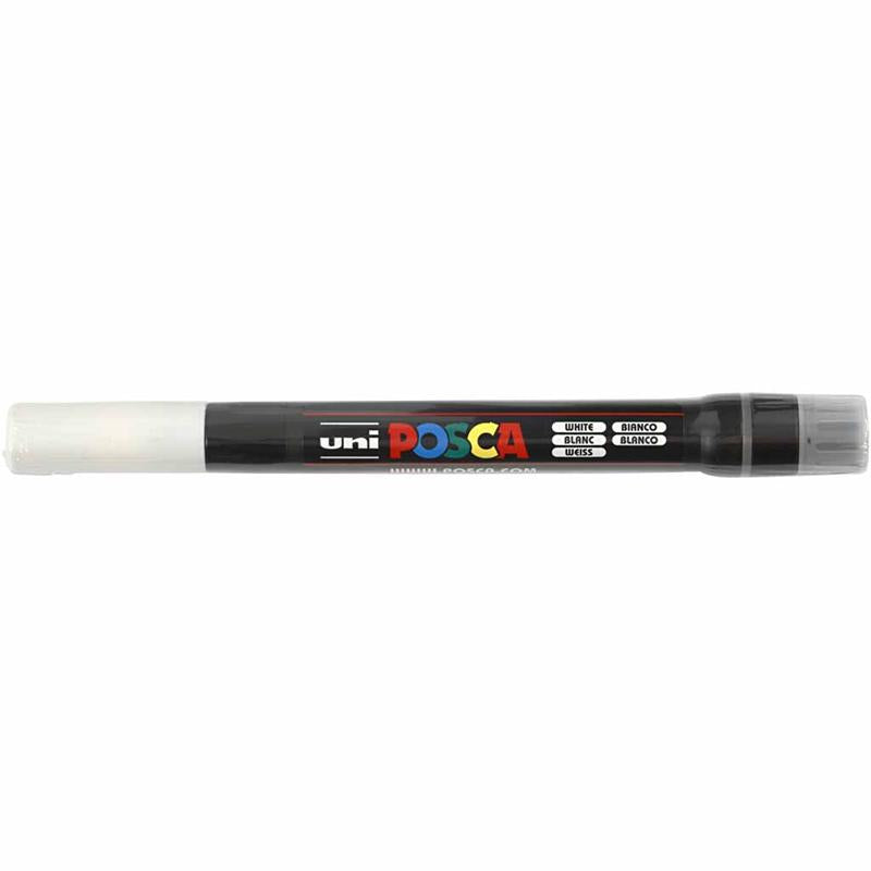 Https: www.cchobby.nl posca-marker-afm-pcf350-line thickene-1-10-mm-brush-white-1-piece