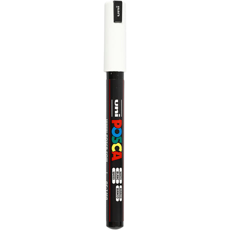 Uni posca https: www.cchobby.nl posca-marker-afm-pc-1mr-line thick-0-7-mm-extra-fine-white-1-piece