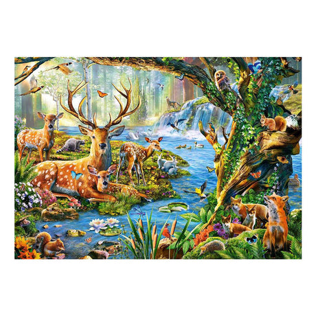 Selecta Castorland Puzzle Waldleben, 500 Teile.