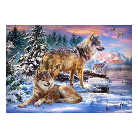 Selecta Castorland Puzzle Wolfswunderland, 500 Teile.