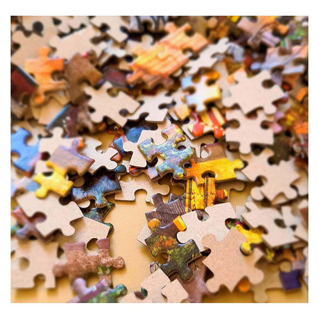 Castorland-Sonnenblumen in einer Pfauenvase – Puzzle – 1.000 Teile – Satin-Finish – perfekte Passform – europäische Qualität