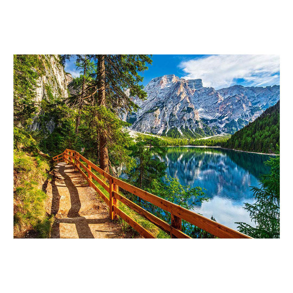 Selecta Castorland Puzzle Pragser Wildsee Italien, 1000 Teile.