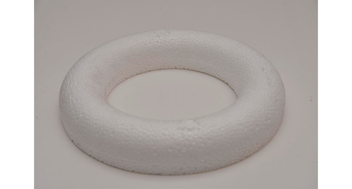 Ring ø 20 x 4 cm half rond styropor