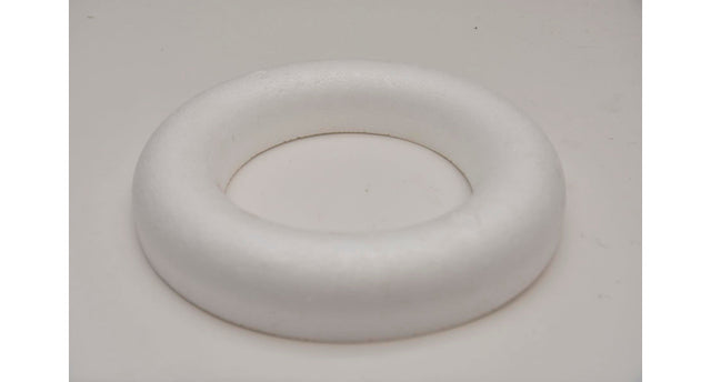 Ring ø 25 x 5 cm half rond styropor
